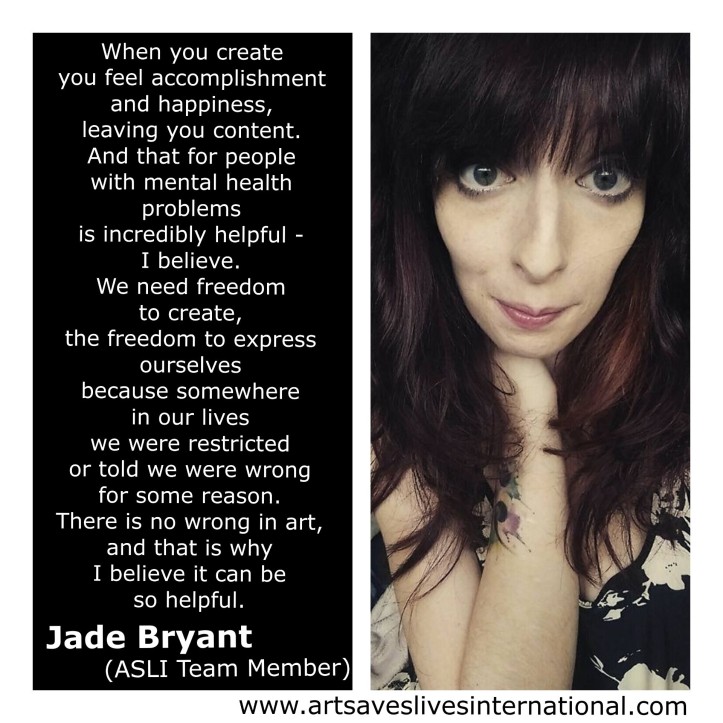 Jade Bryant - Art Saves Lives International